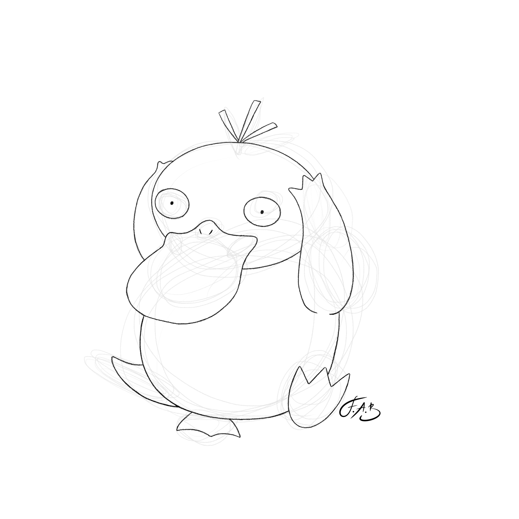 #0054 Psyduck — version 1