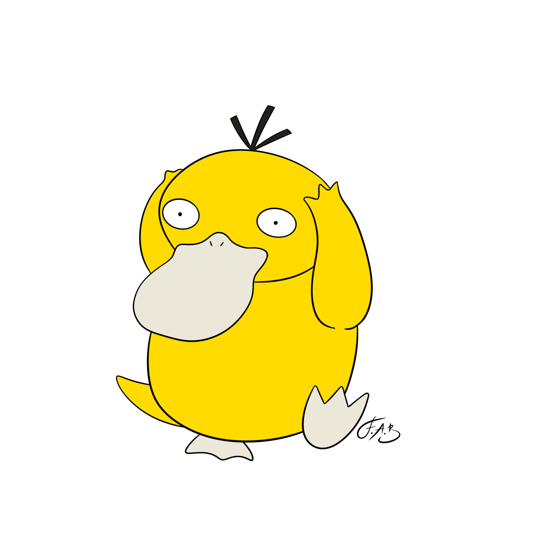 #0054 Psyduck — version 3