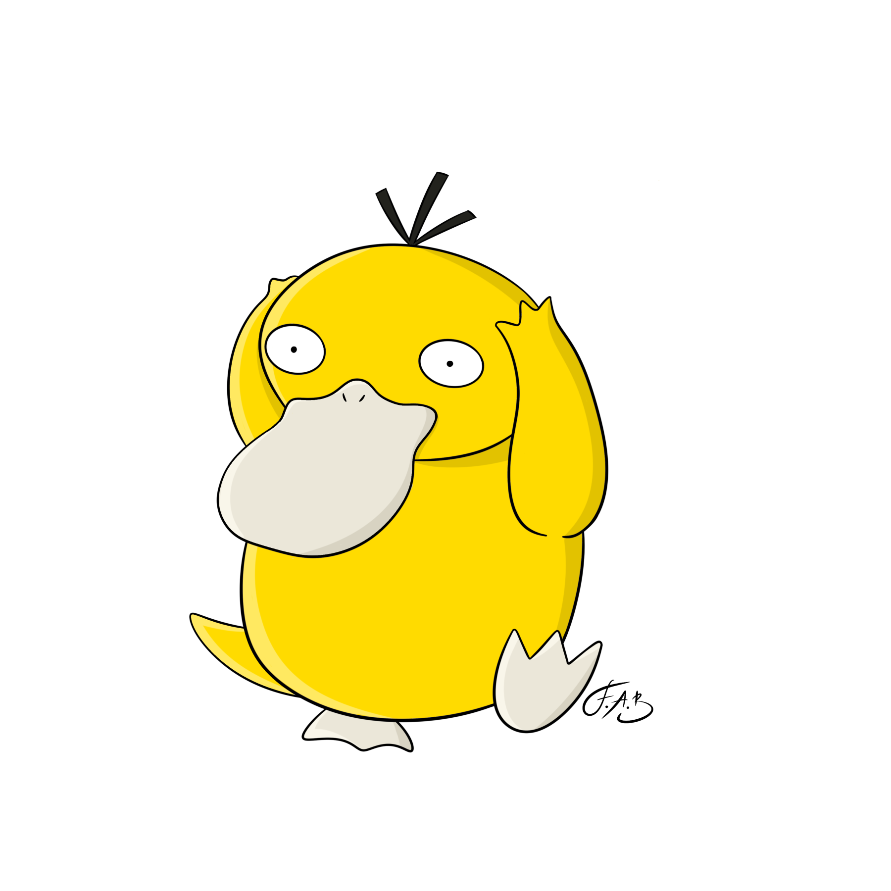 #0054 Psyduck — version 4