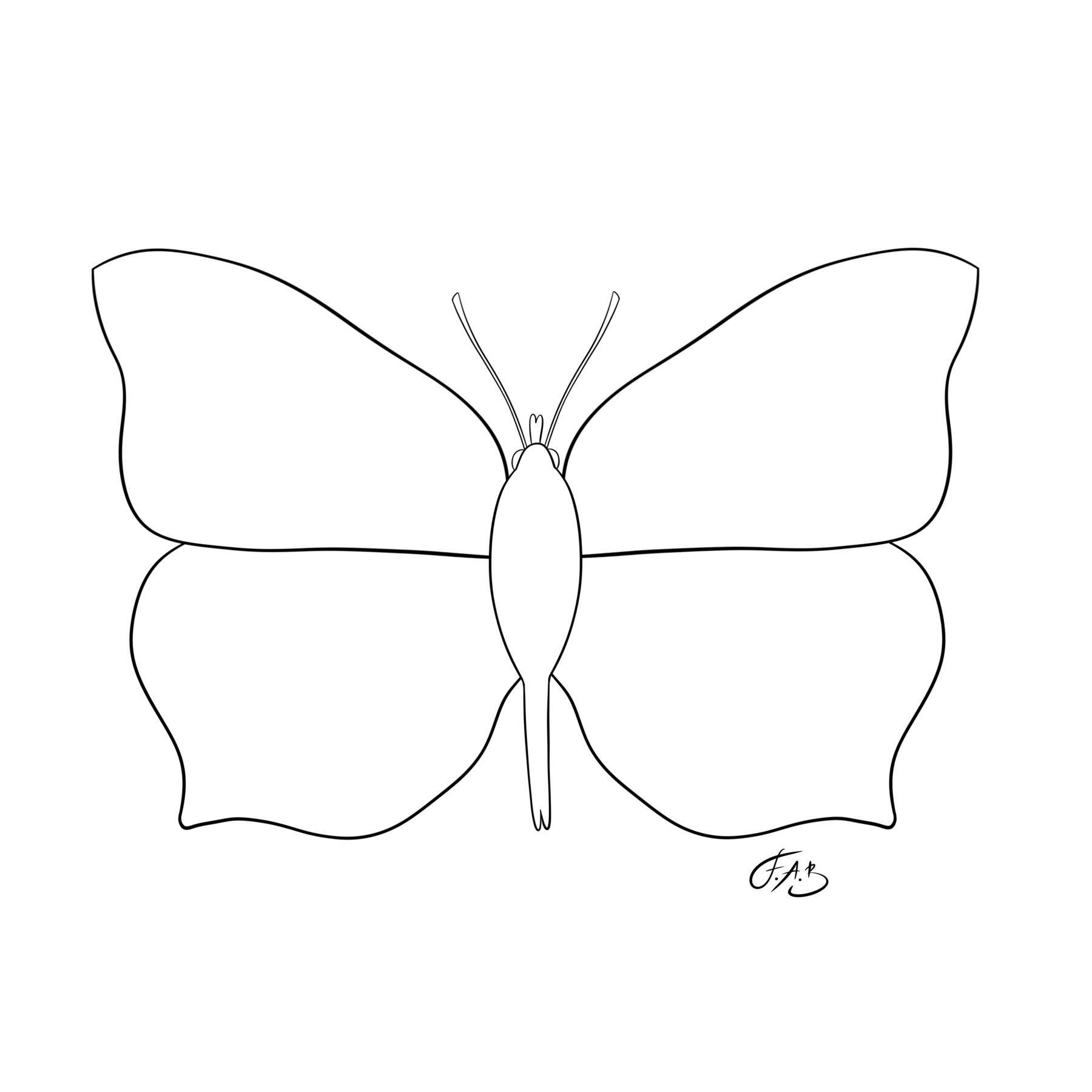 Common Brimstone Butterfly — version 2