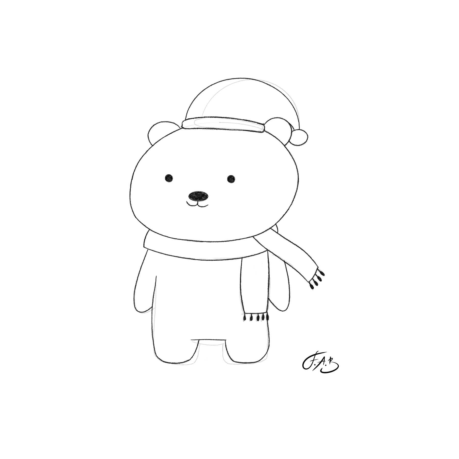 Christmas Bear — version 1