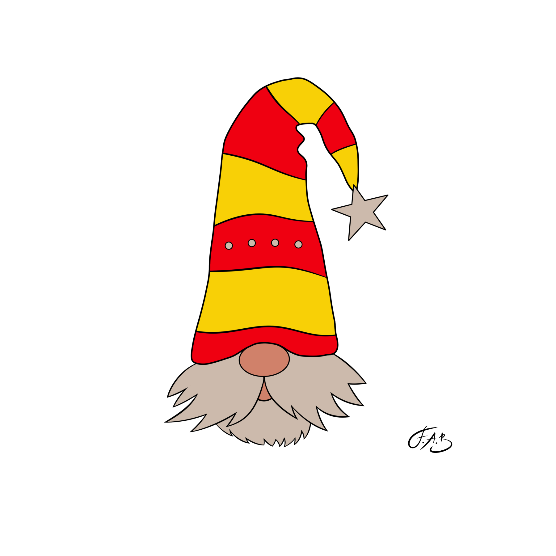 Christmas Gnome — version 3