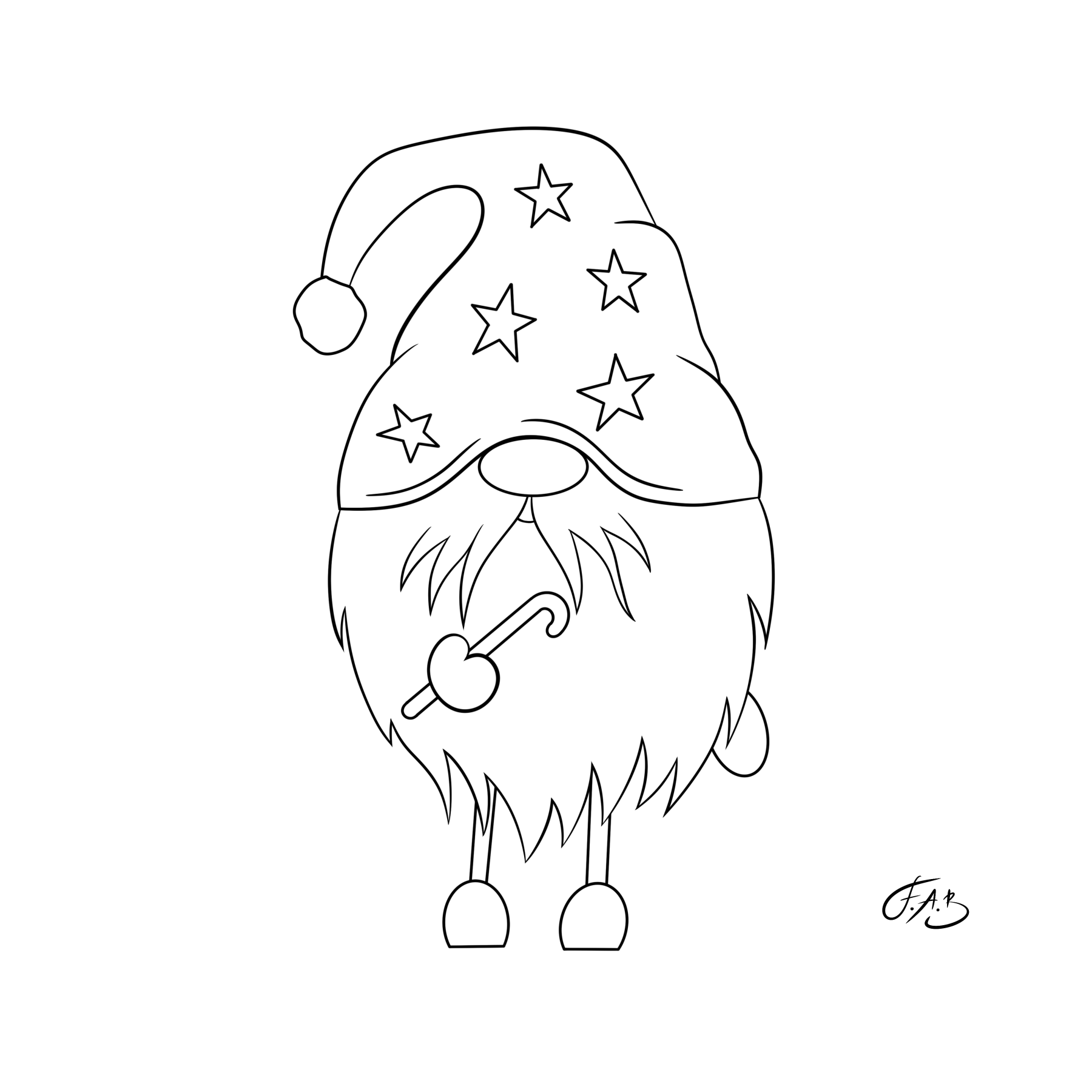 Christmas Gnome — version 2