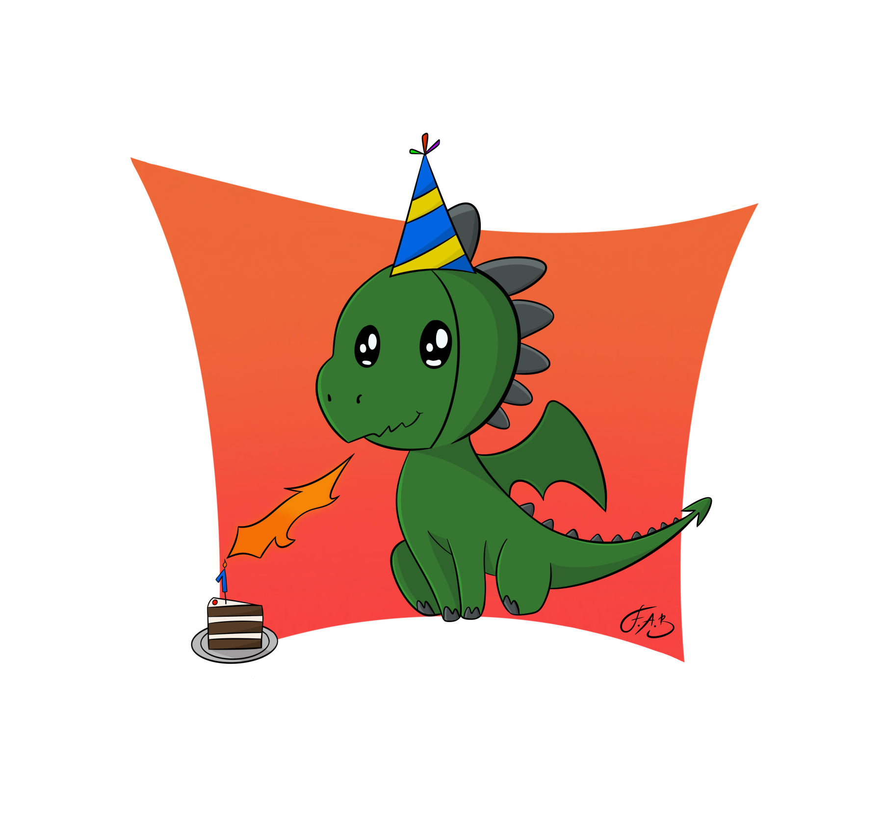 Birthday Dragon Kilian
