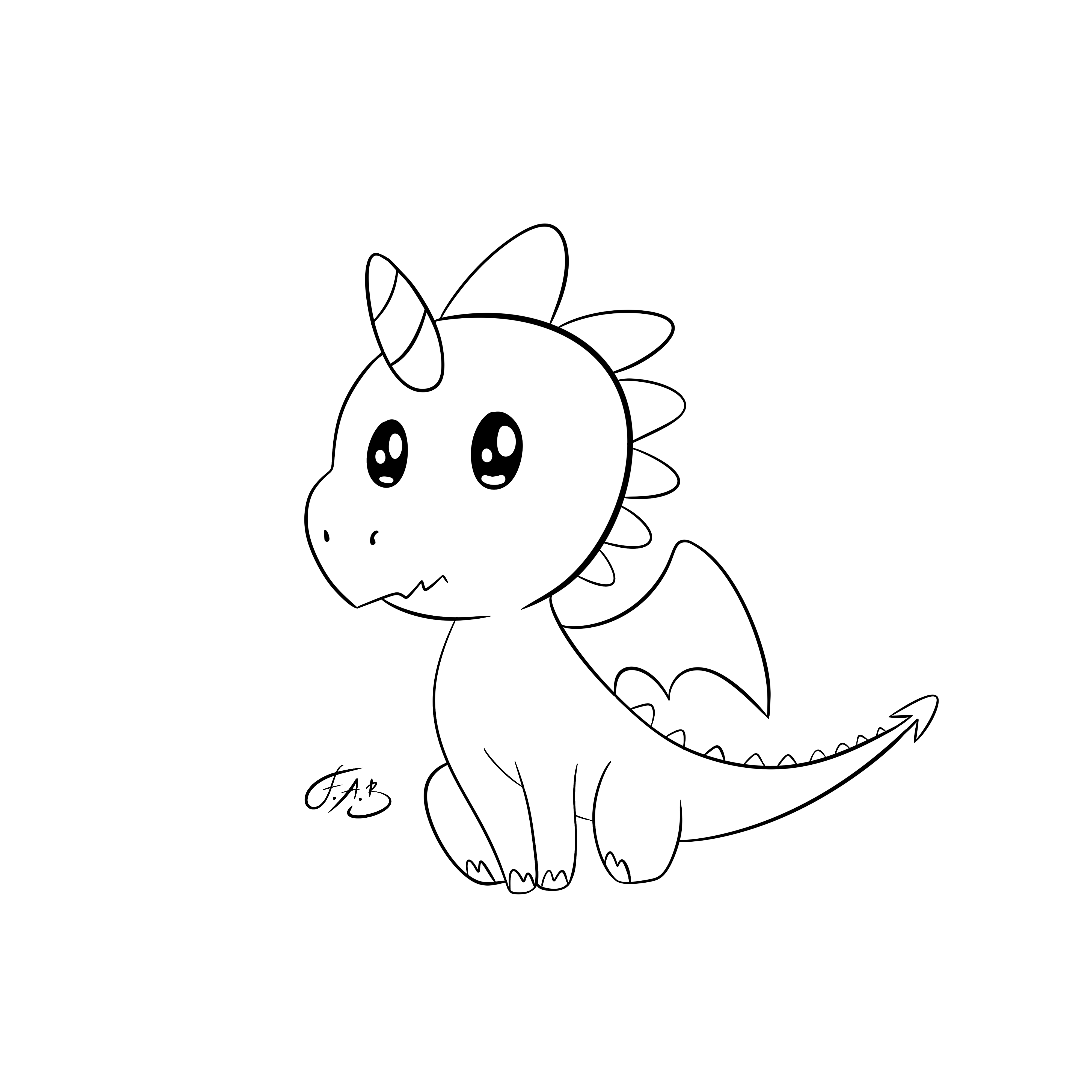 Baby Dragoncorn — version 2