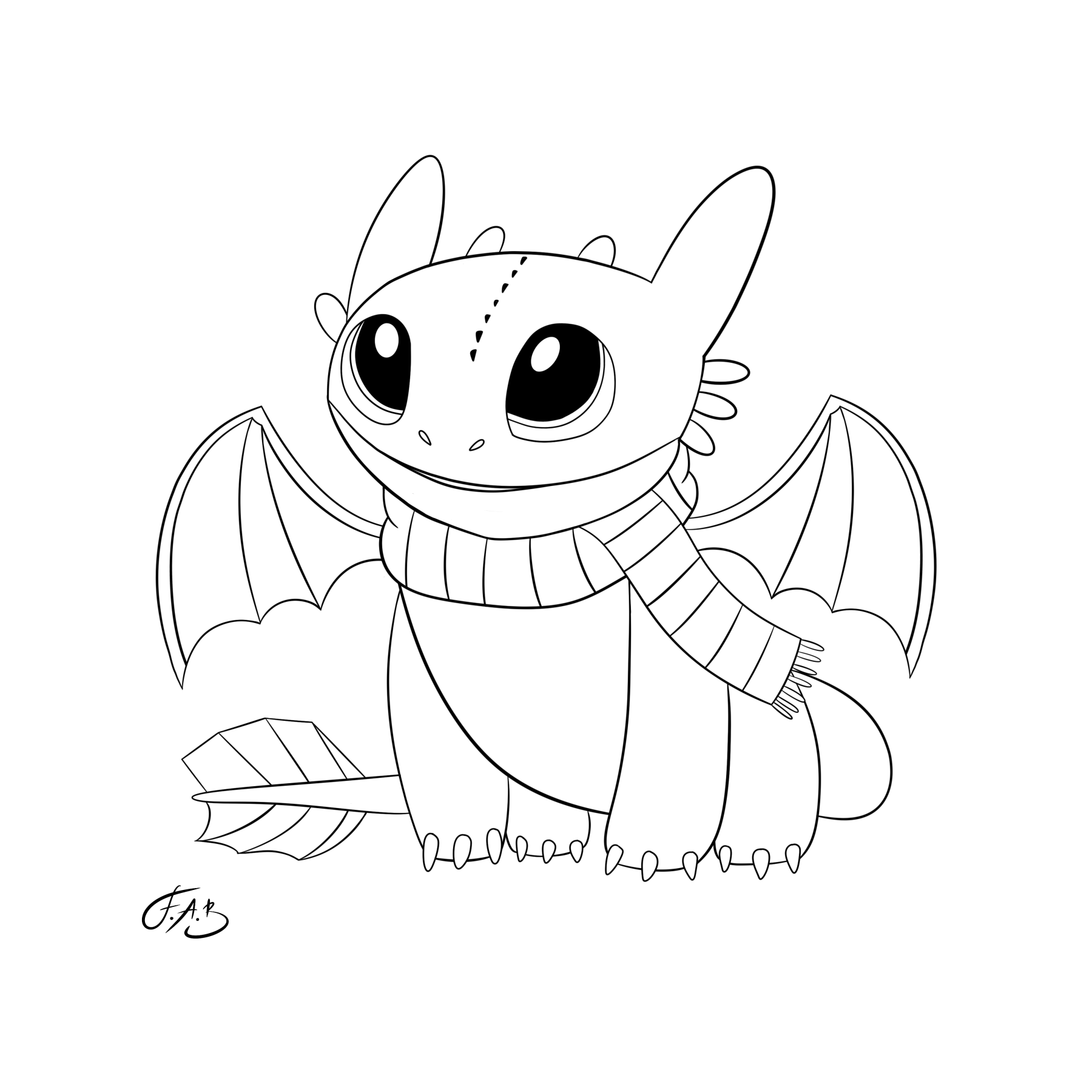 Toothless — version 2