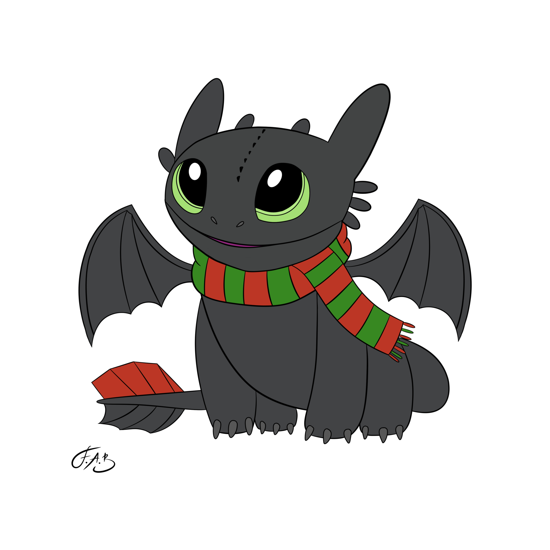 Toothless — version 3