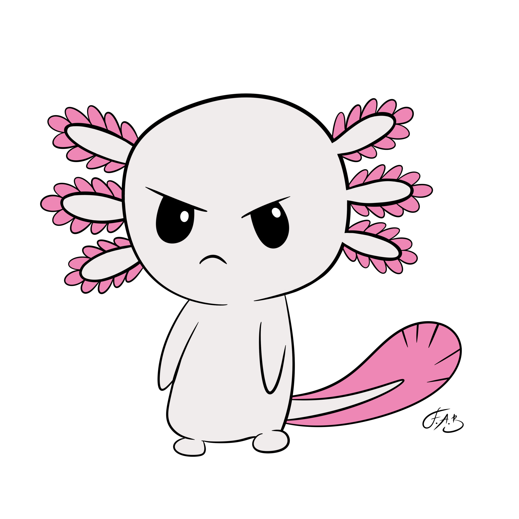 Grumpy Axolotl — version 3
