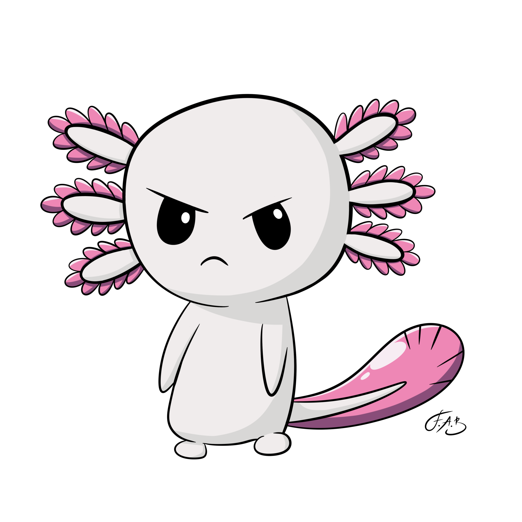 Grumpy Axolotl — version 4