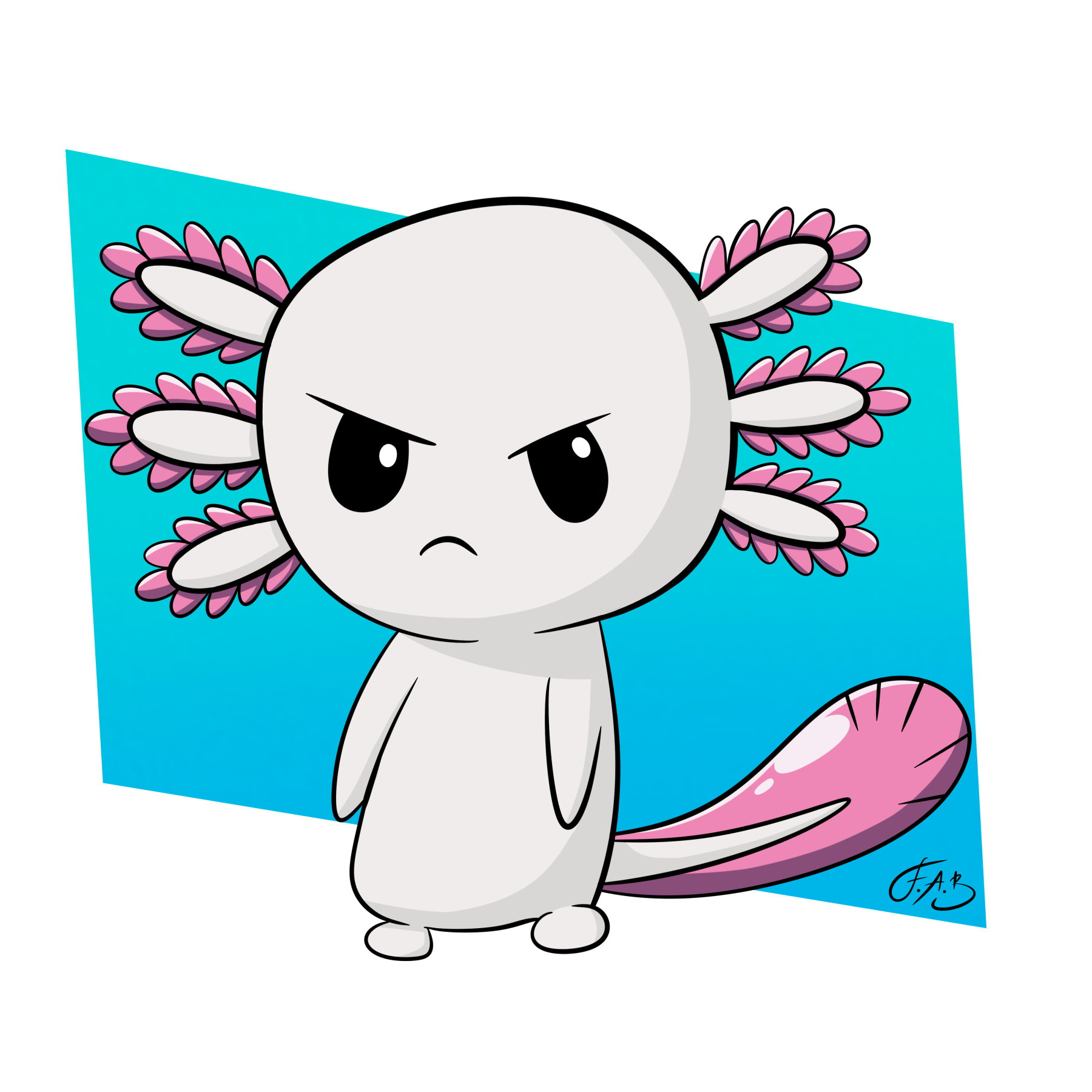 Grumpy Axolotl