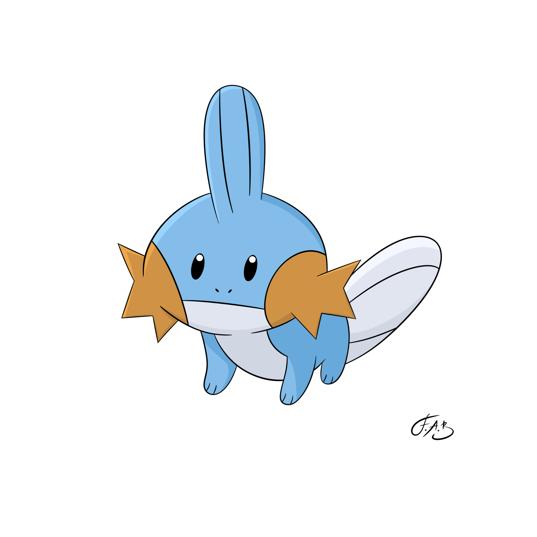 #0258 Mudkip — version 4