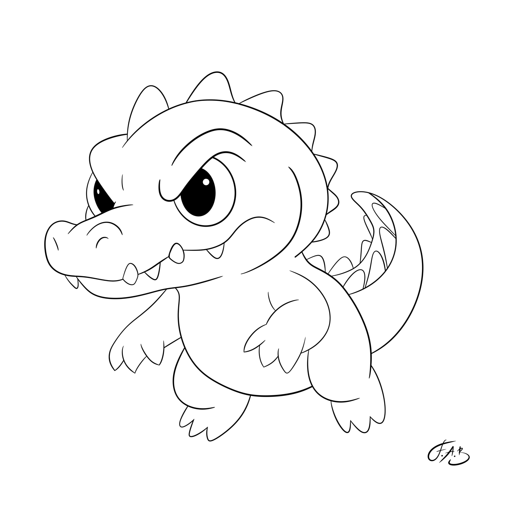 Abbysal Croc — version 2