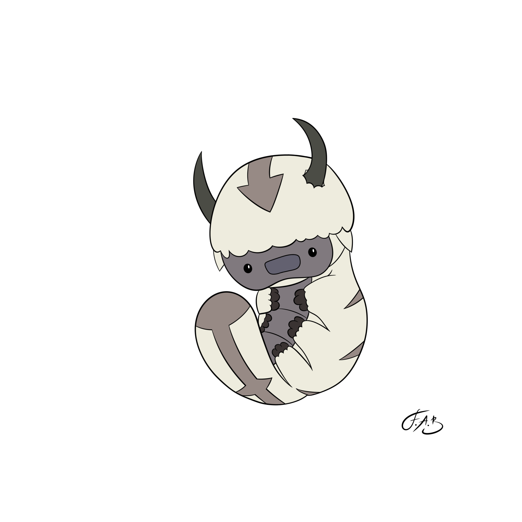 Baby Sky Bison — version 3