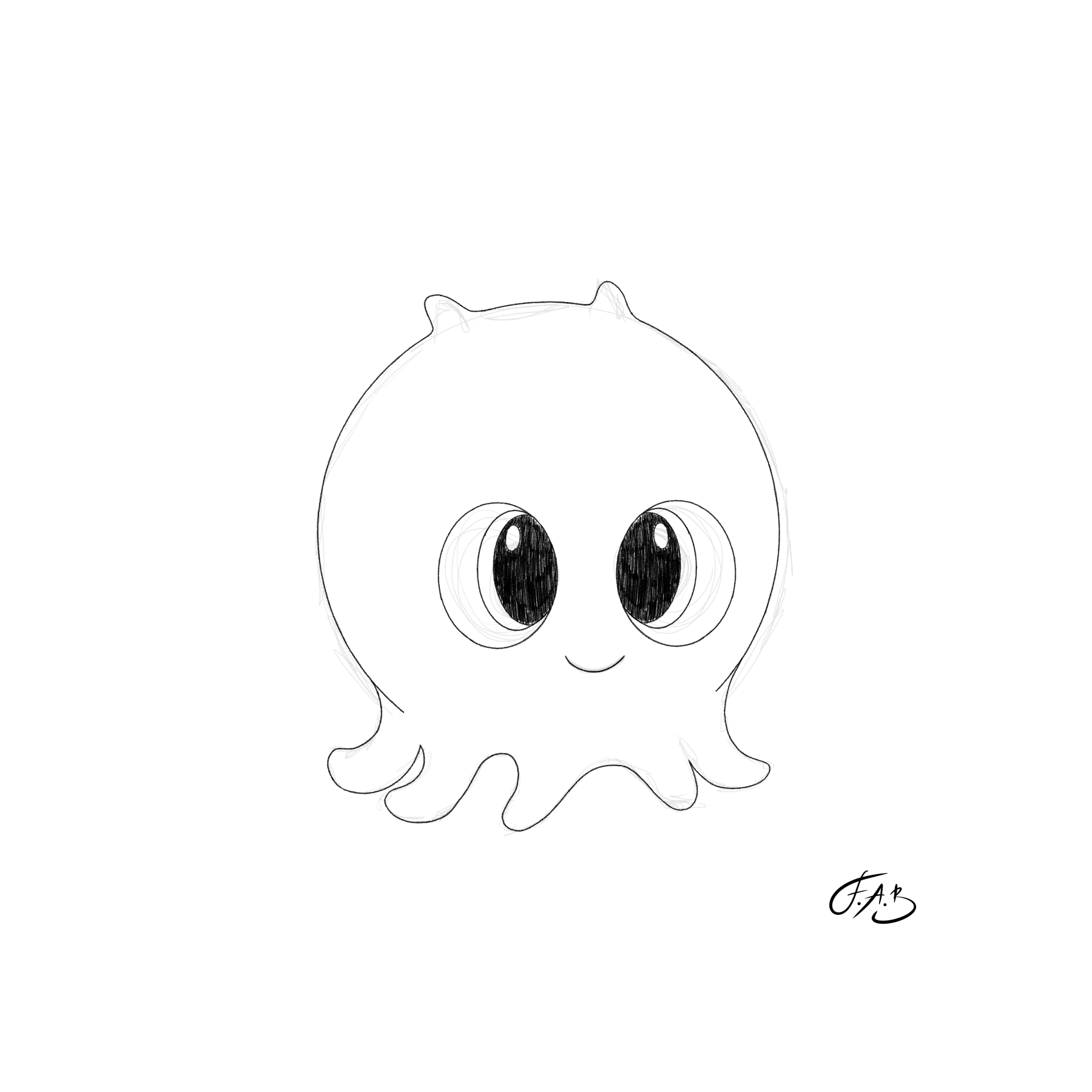 Kawaii Octopus — version 1
