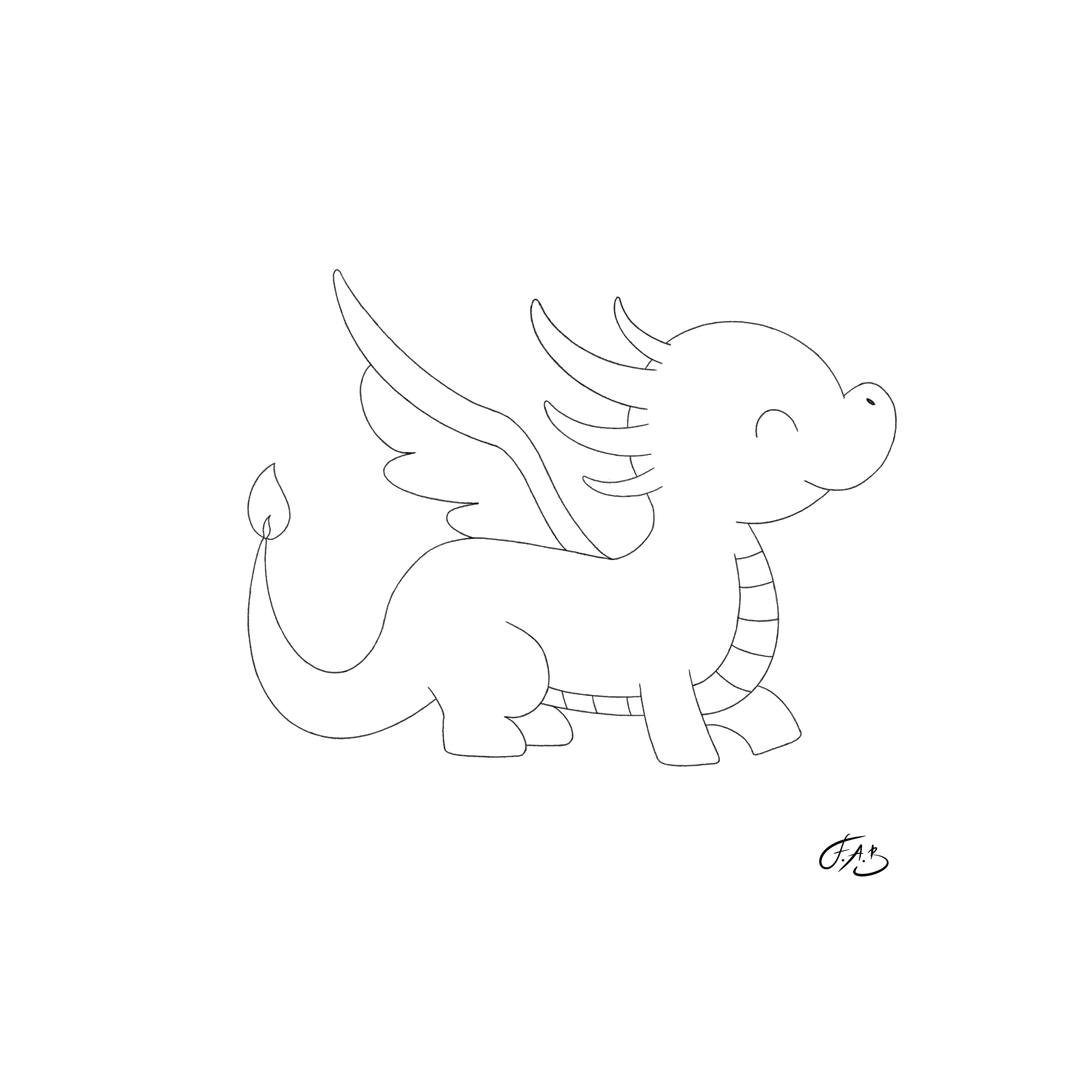 Green Emberflame Dragon — version 1