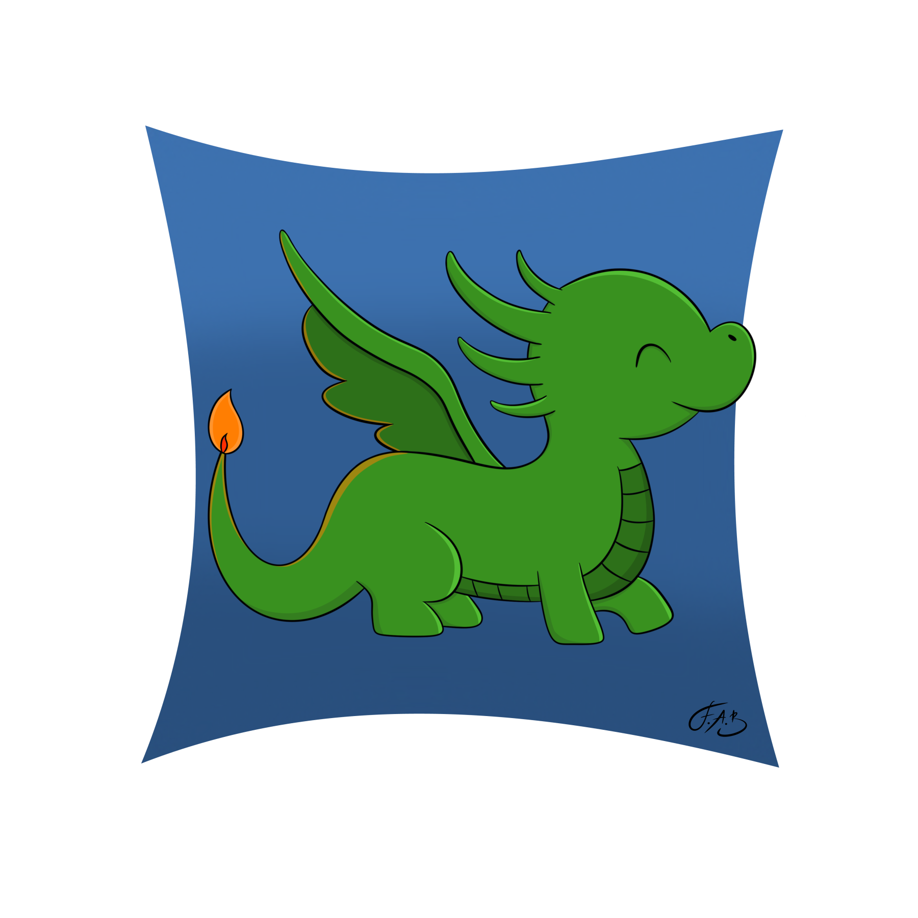 Green Emberflame Dragon