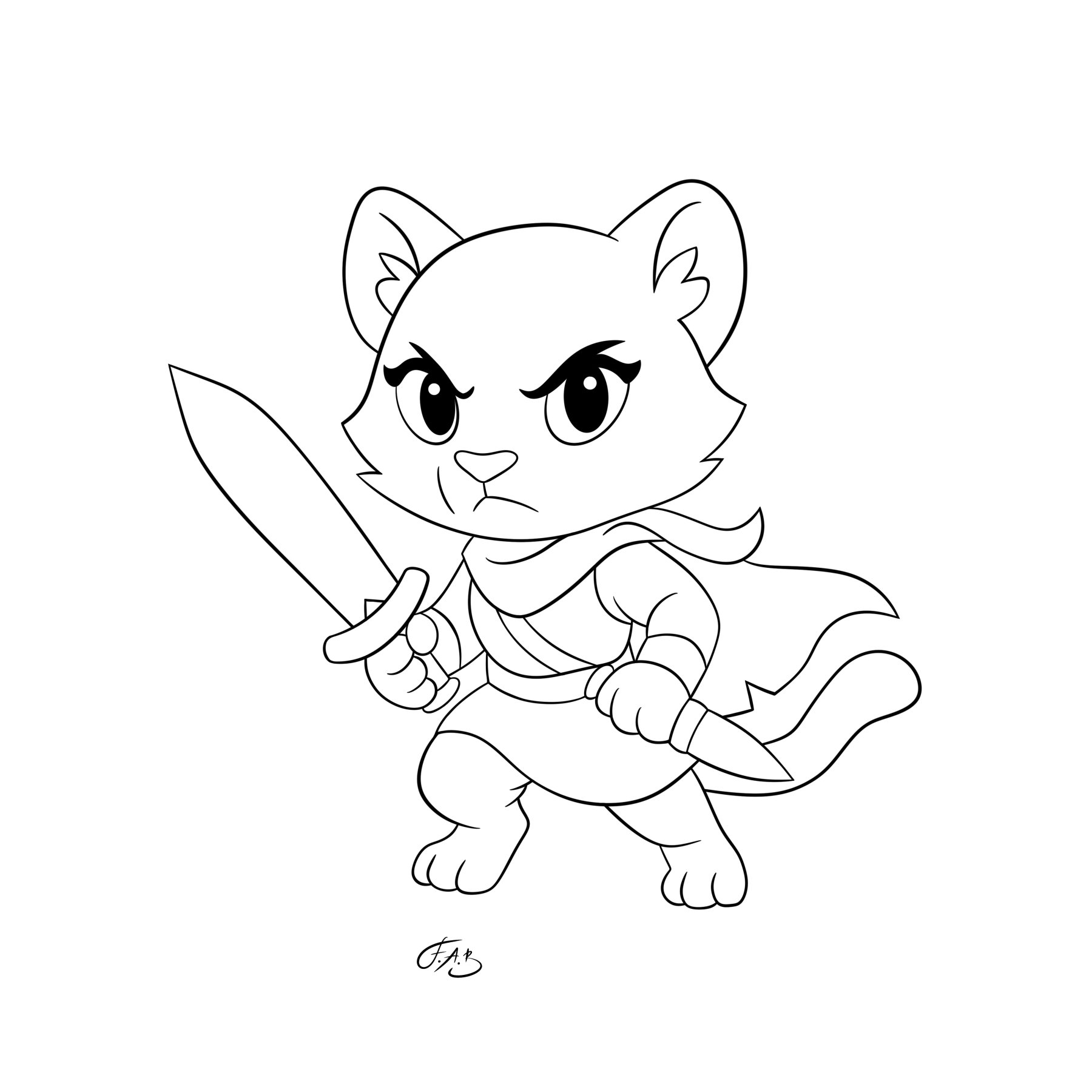 Dawnclaw Huntress — version 2