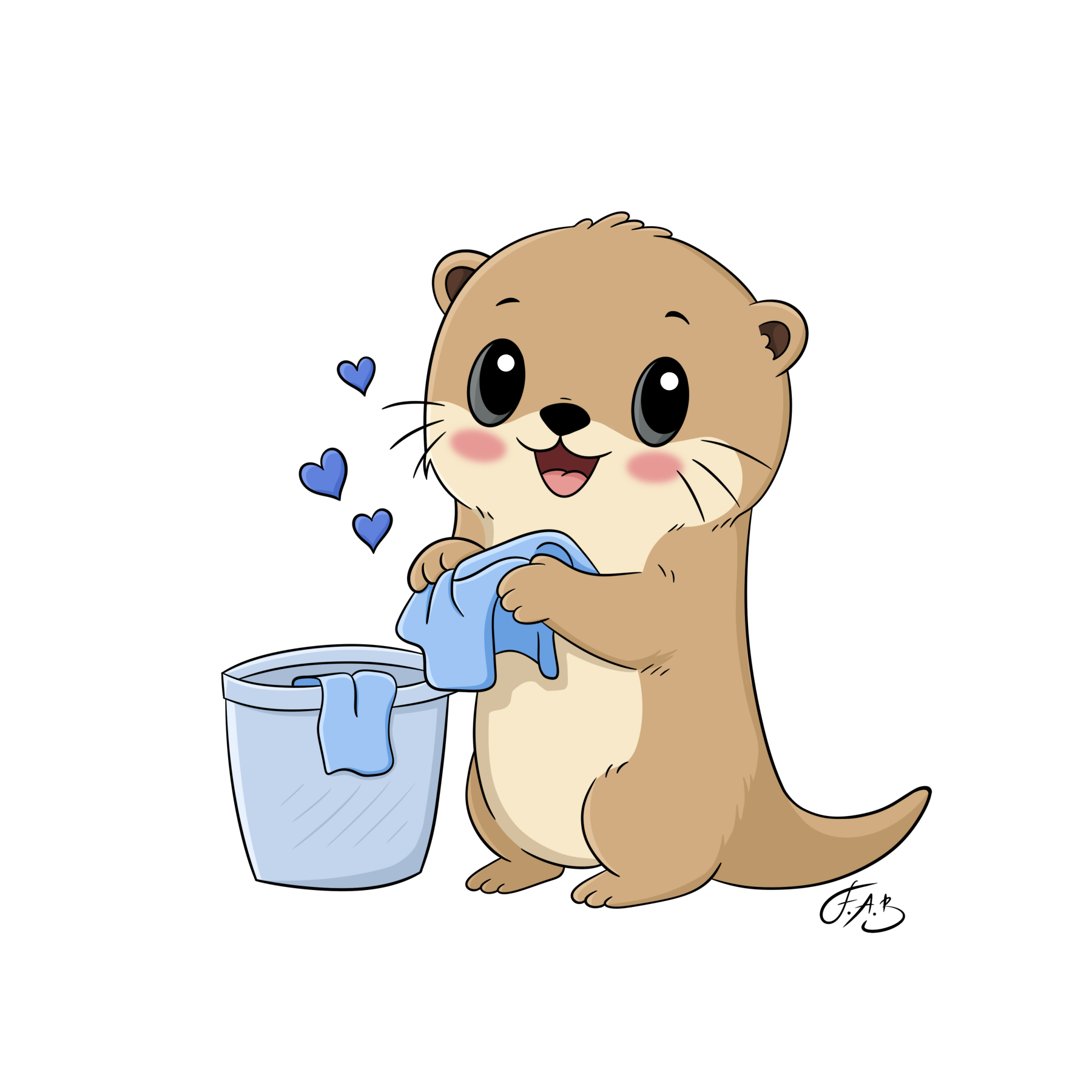 Laundry Otter — version 4