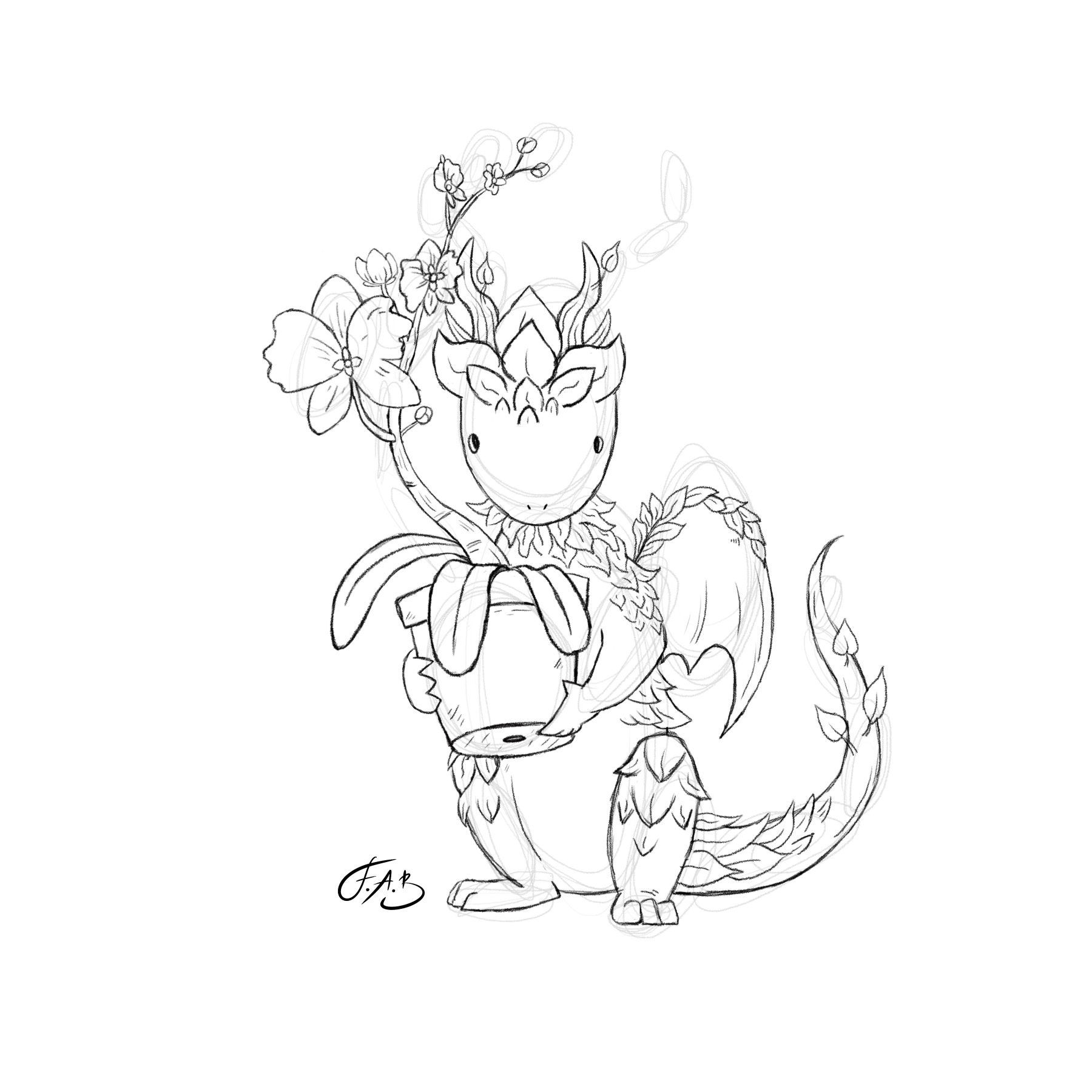 Plant Dragon — version 1