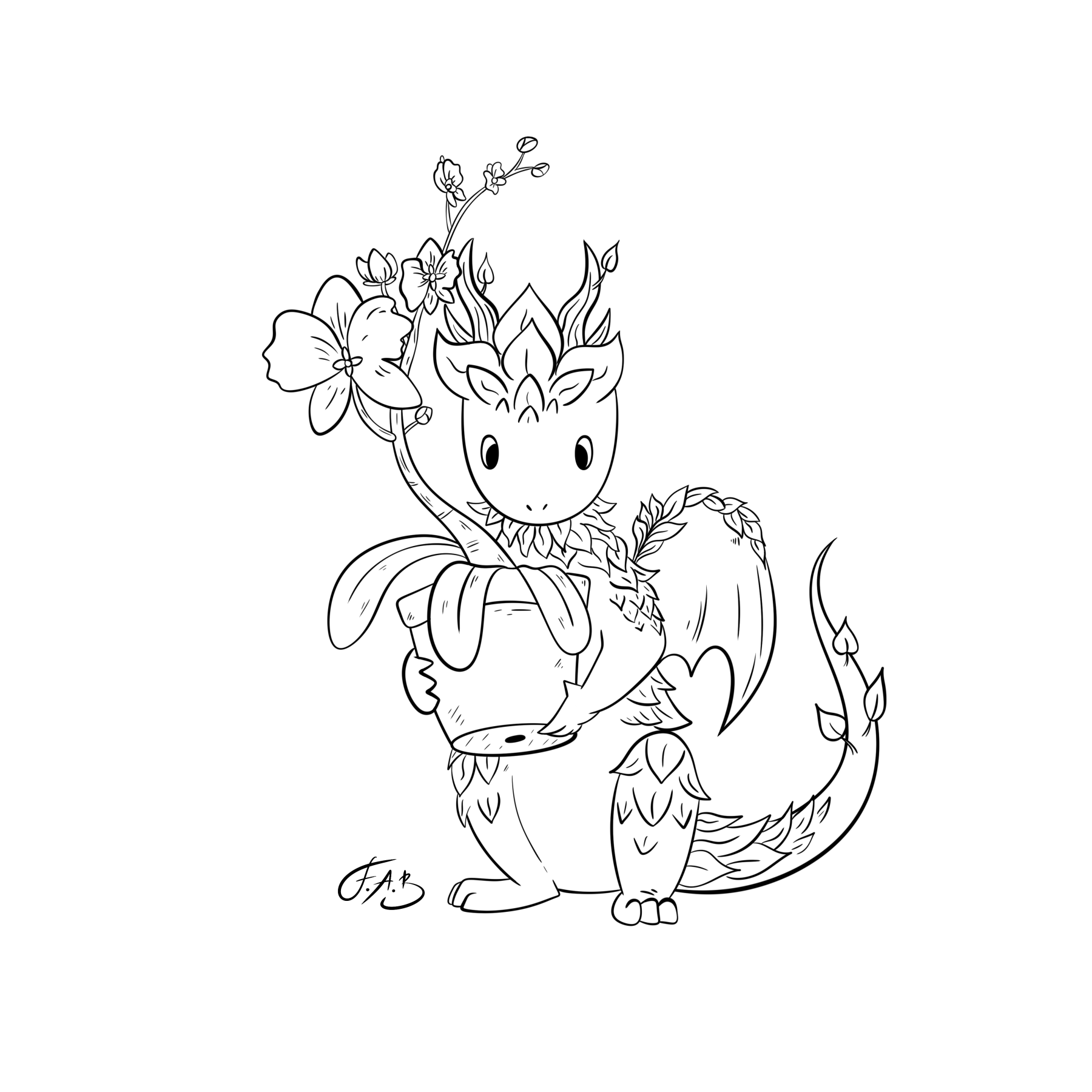 Plant Dragon — version 2