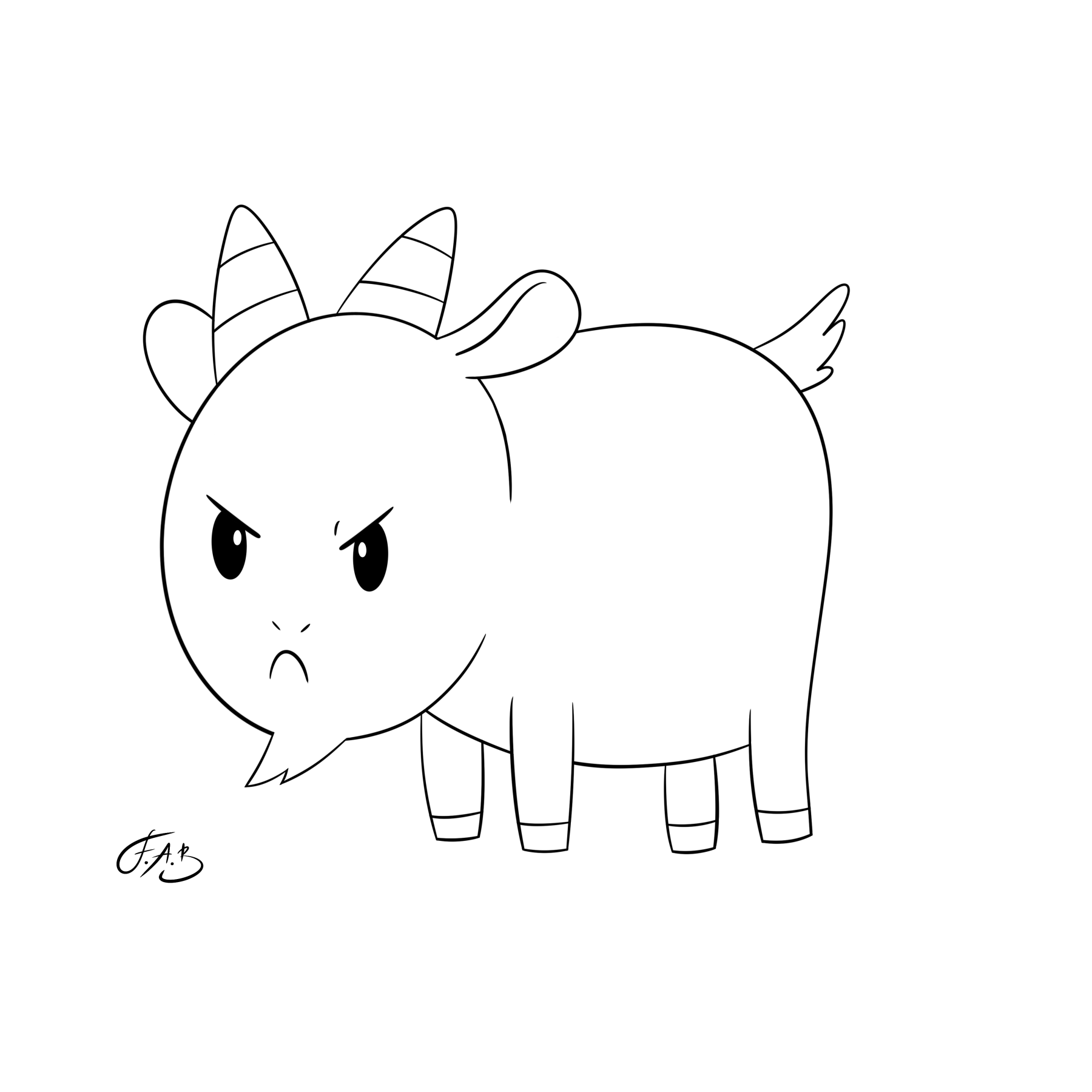 Angry Goat — version 2