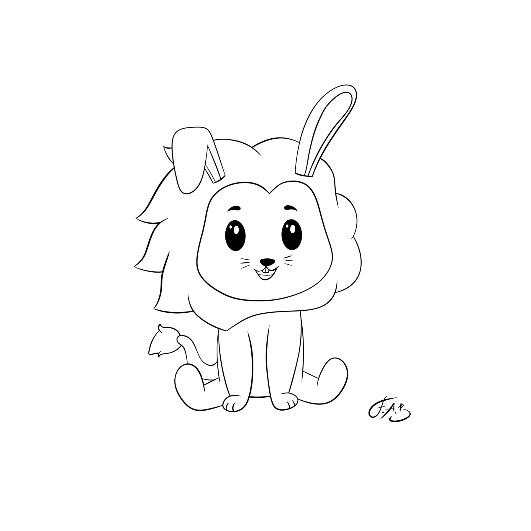 Bunny Lion — version 2
