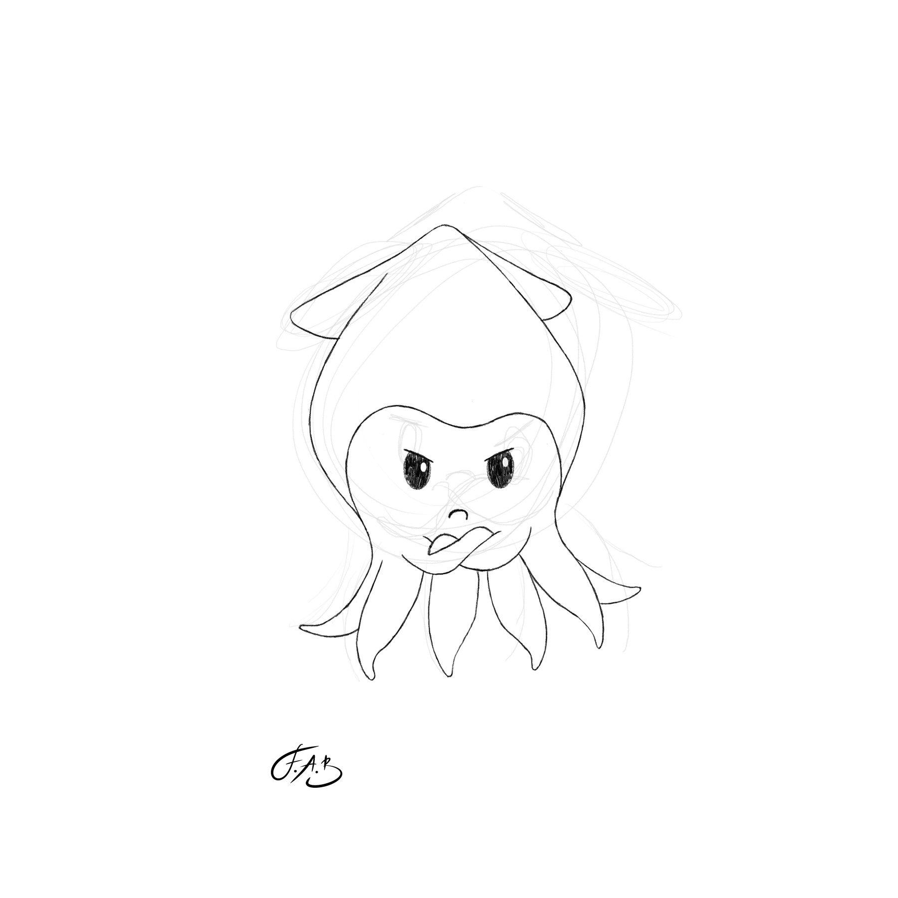 Annoyed Squid — version 1