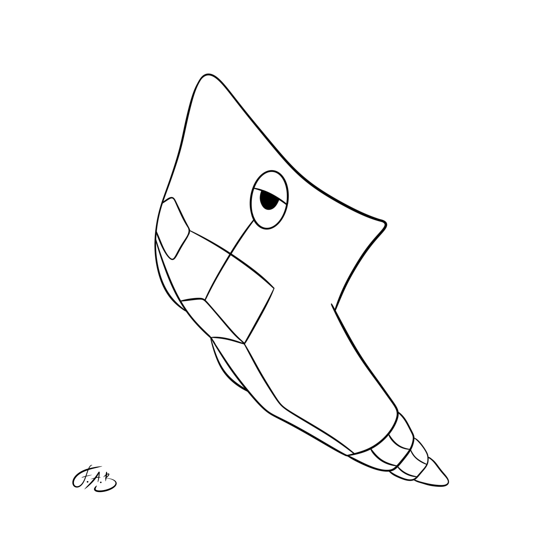 #0011 Metapod — version 2