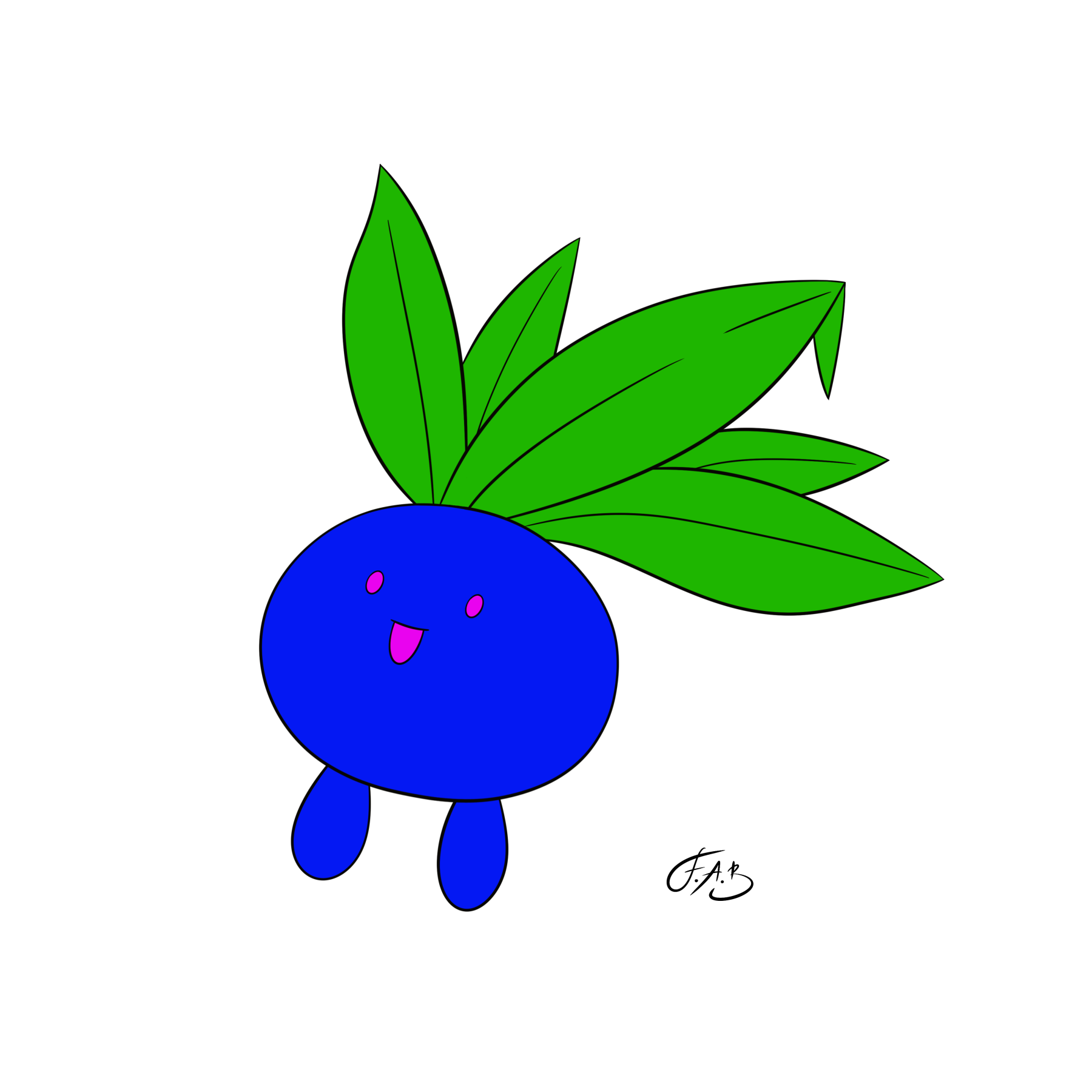 #0043 Oddish — version 3