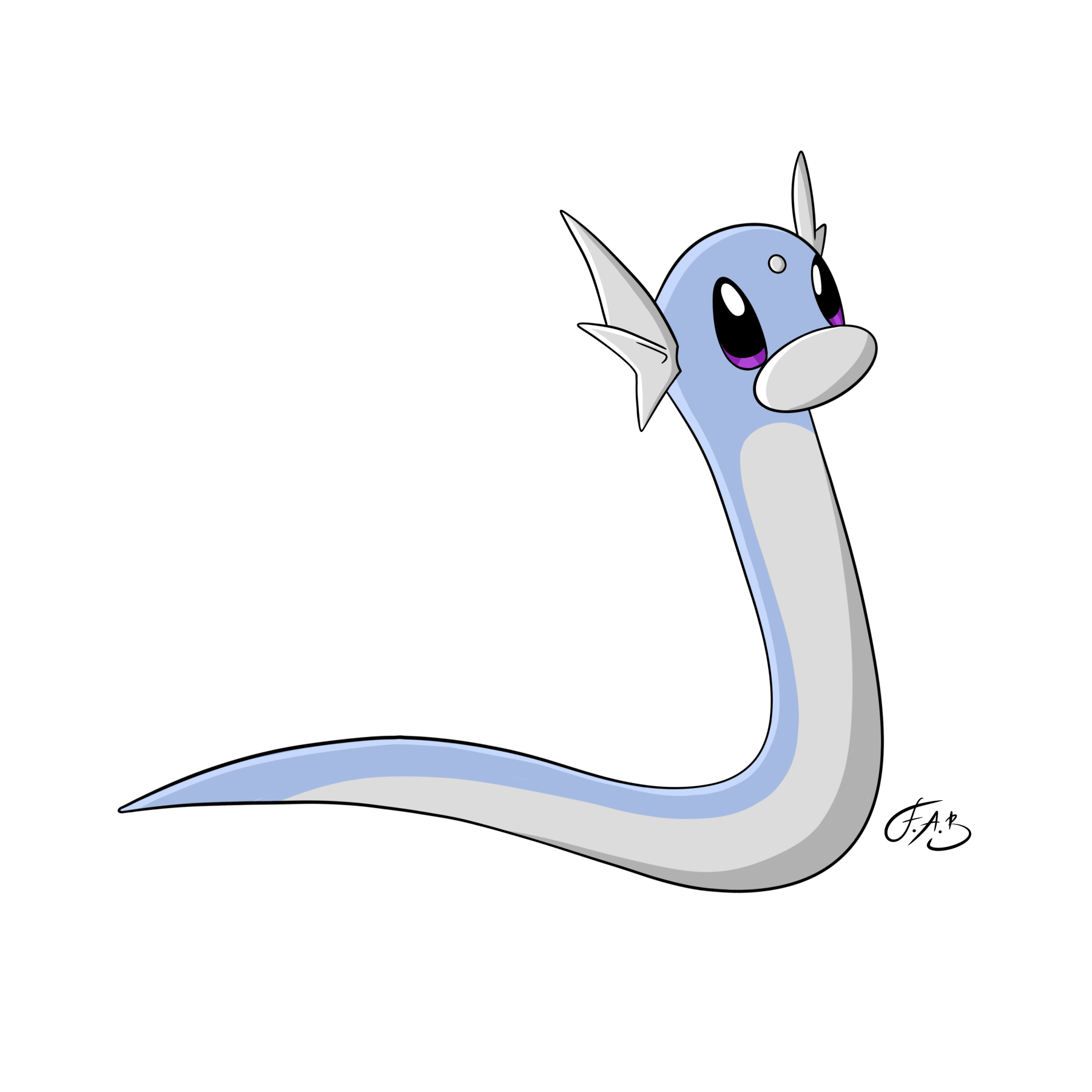 #0147 Dratini — version 4