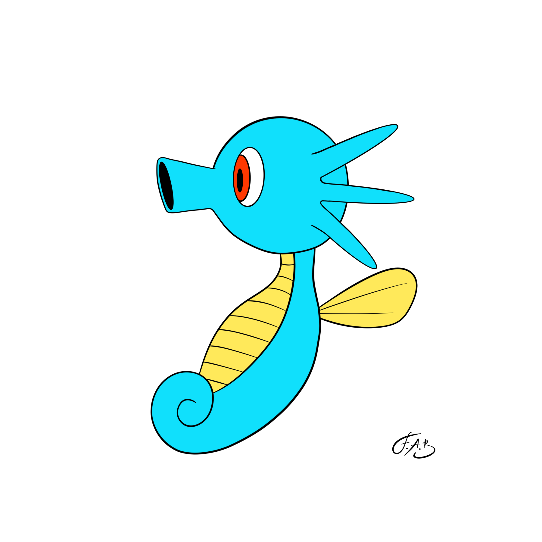 #0116 Horsea — version 3