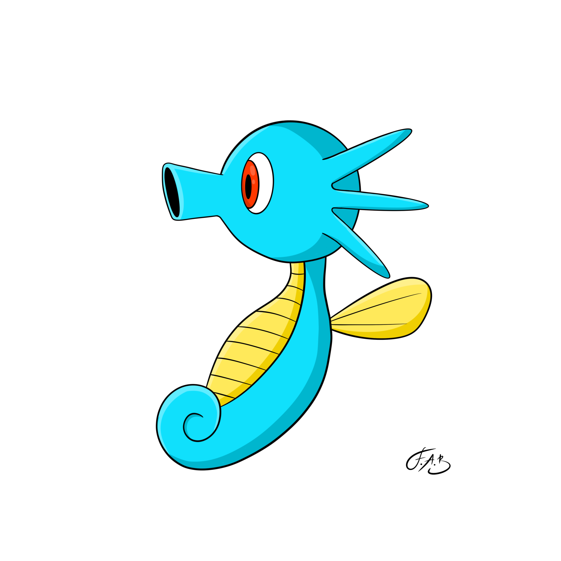 #0116 Horsea — version 4