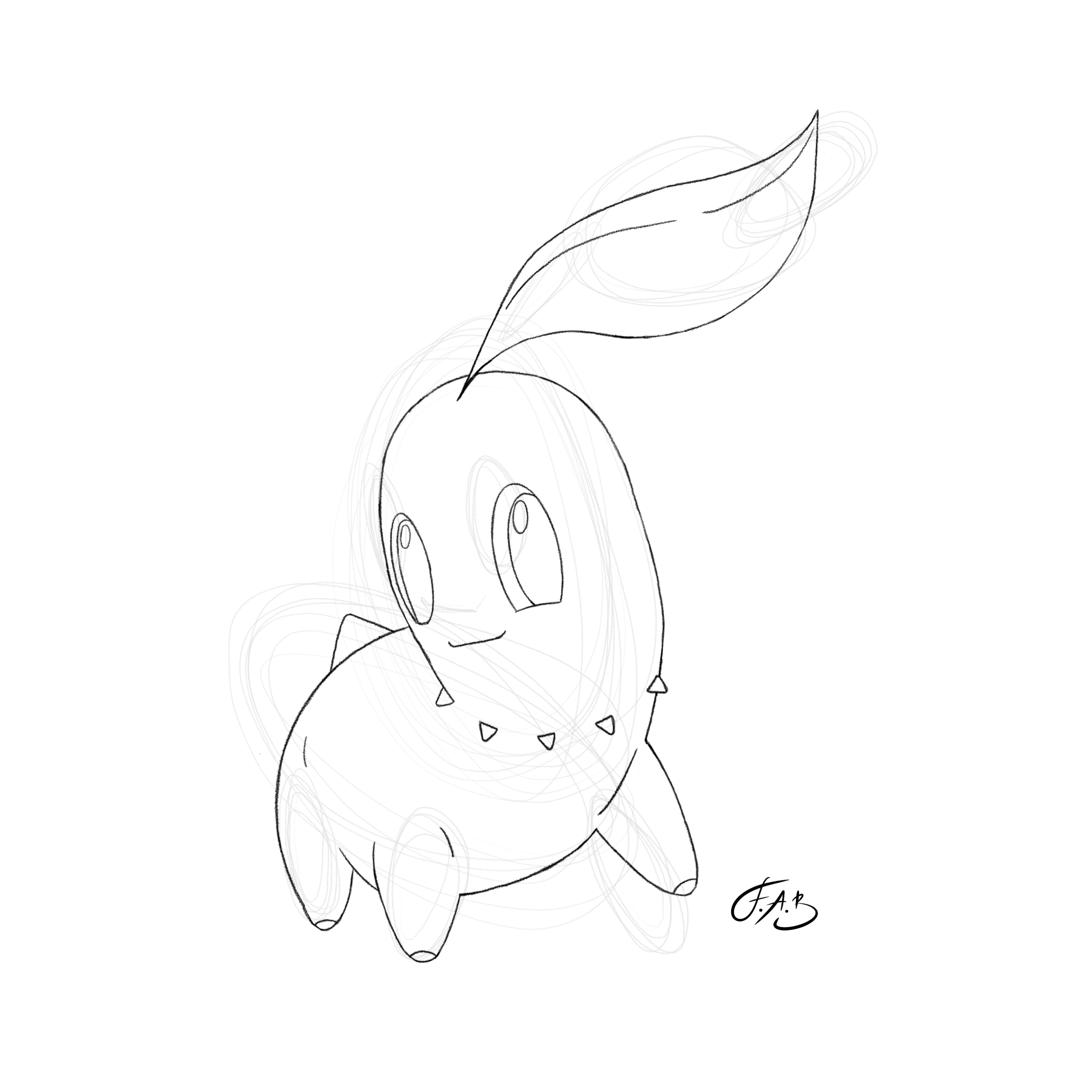 #0152 Chikorita — version 1