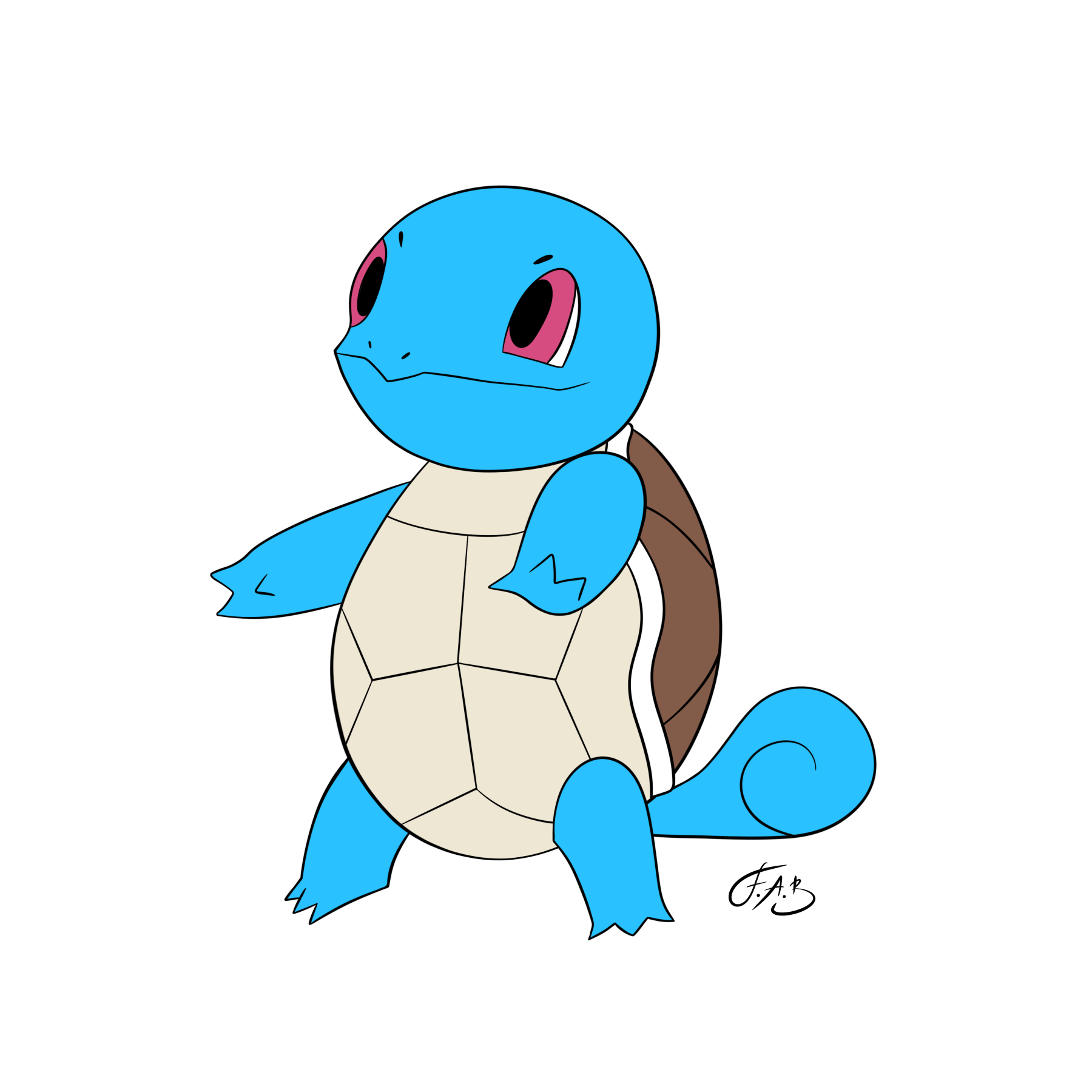 #0007 Squirtle — version 3