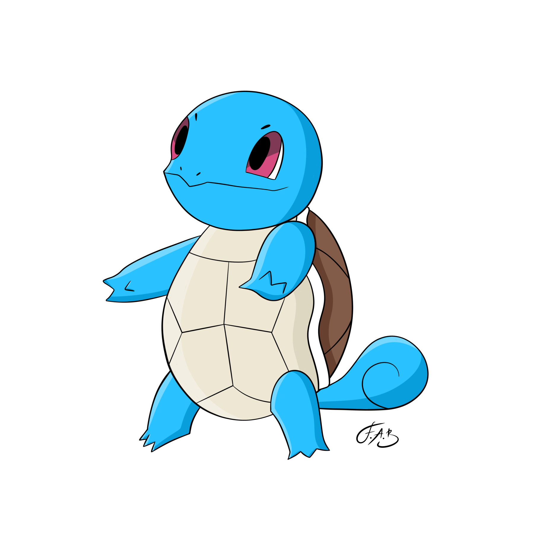 #0007 Squirtle — version 4