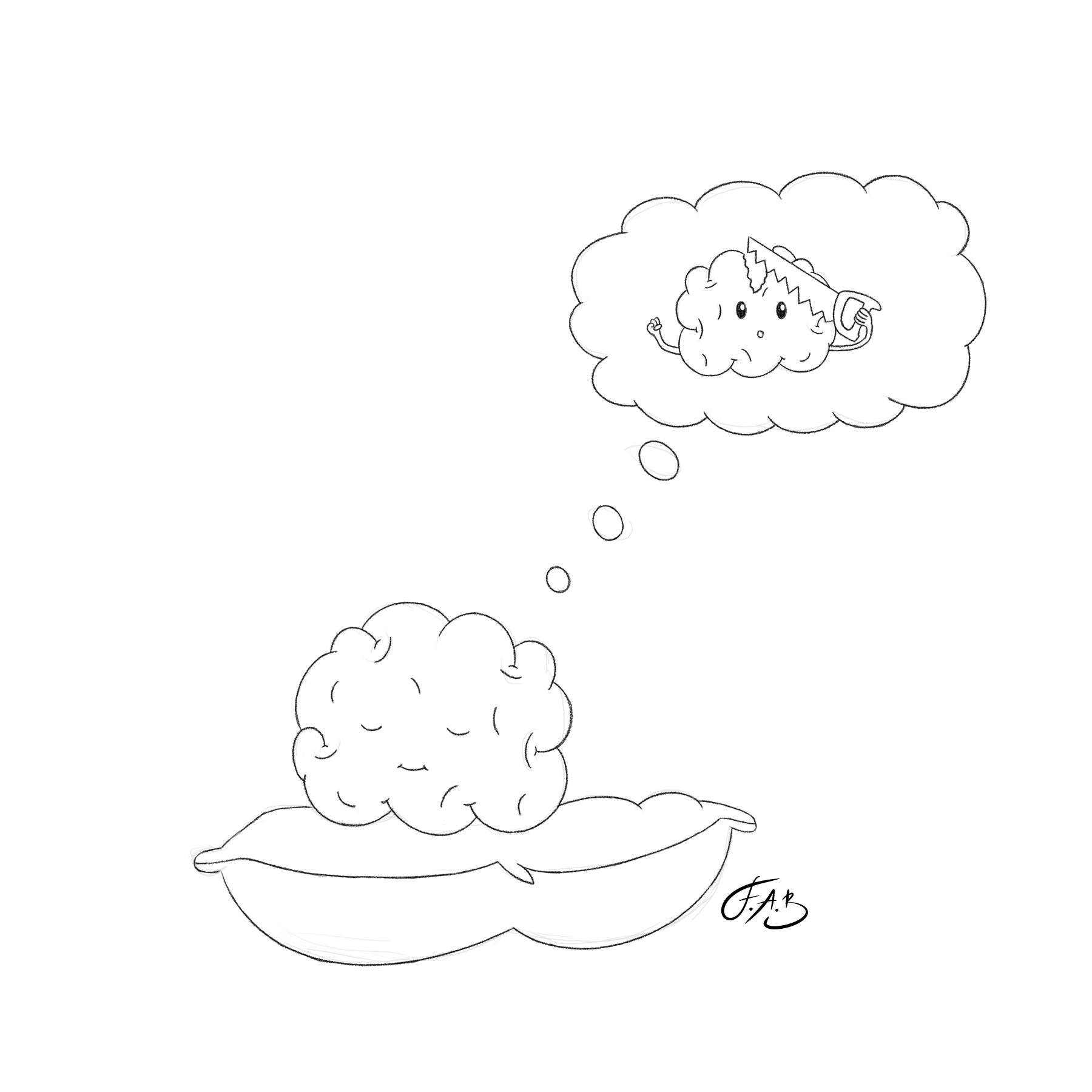 Sad Brain — version 1