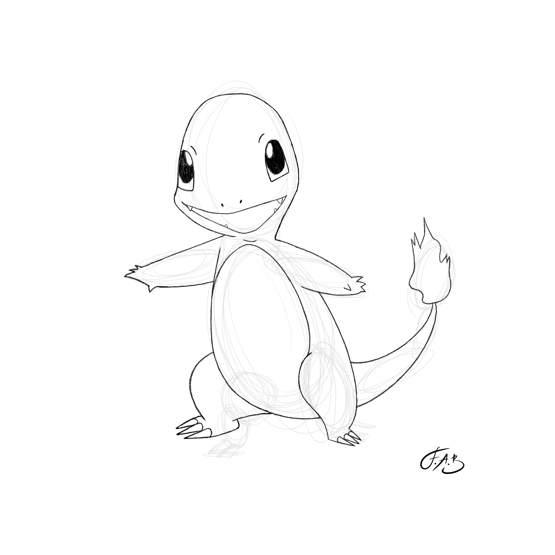 #0004 Charmander — version 1