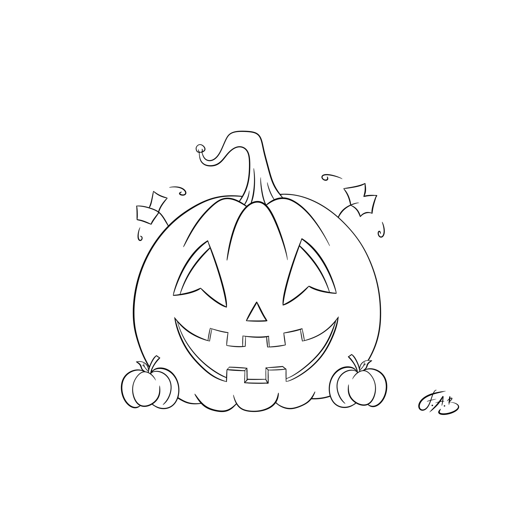 Halloween Pumpkin — version 2
