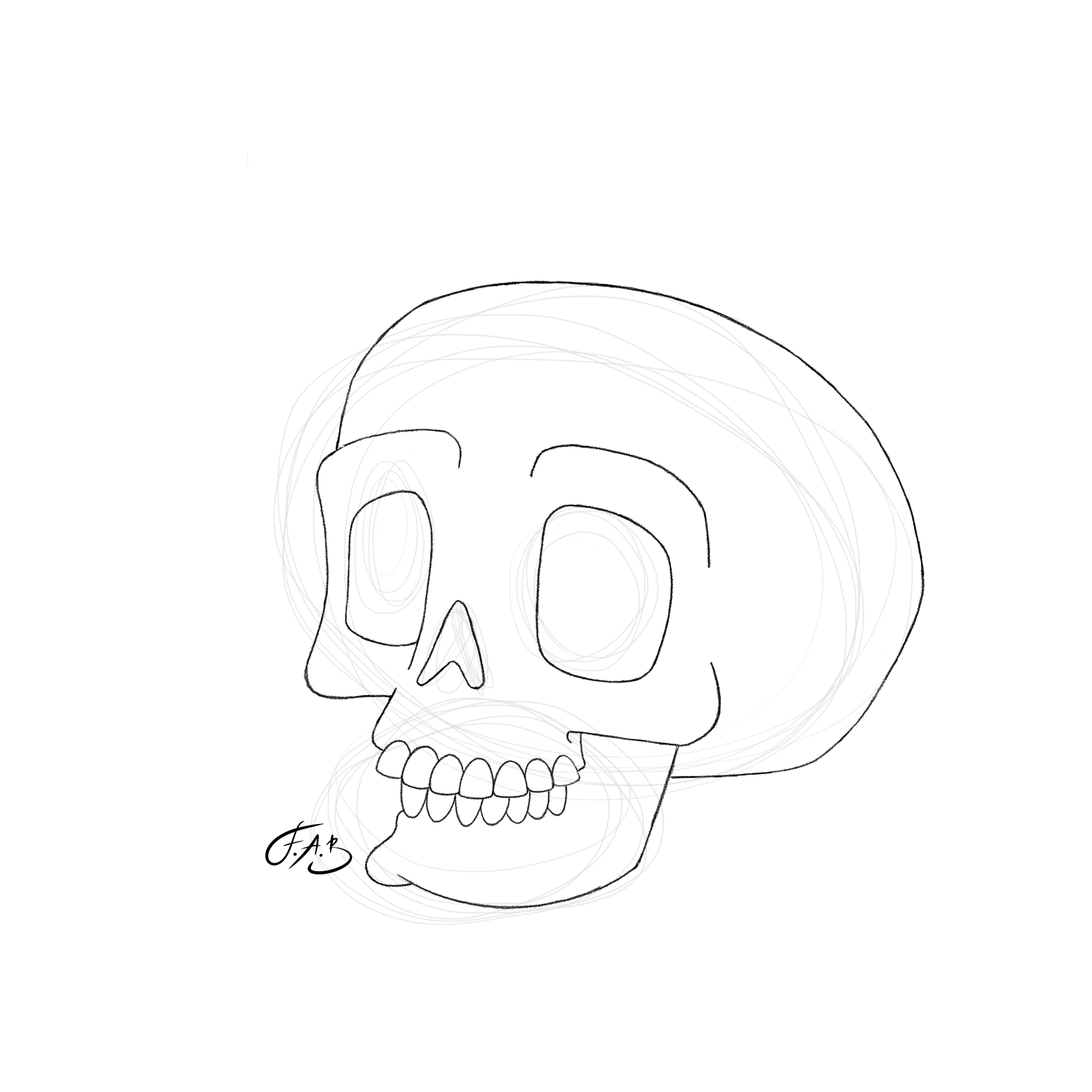 Halloween Skull — version 1