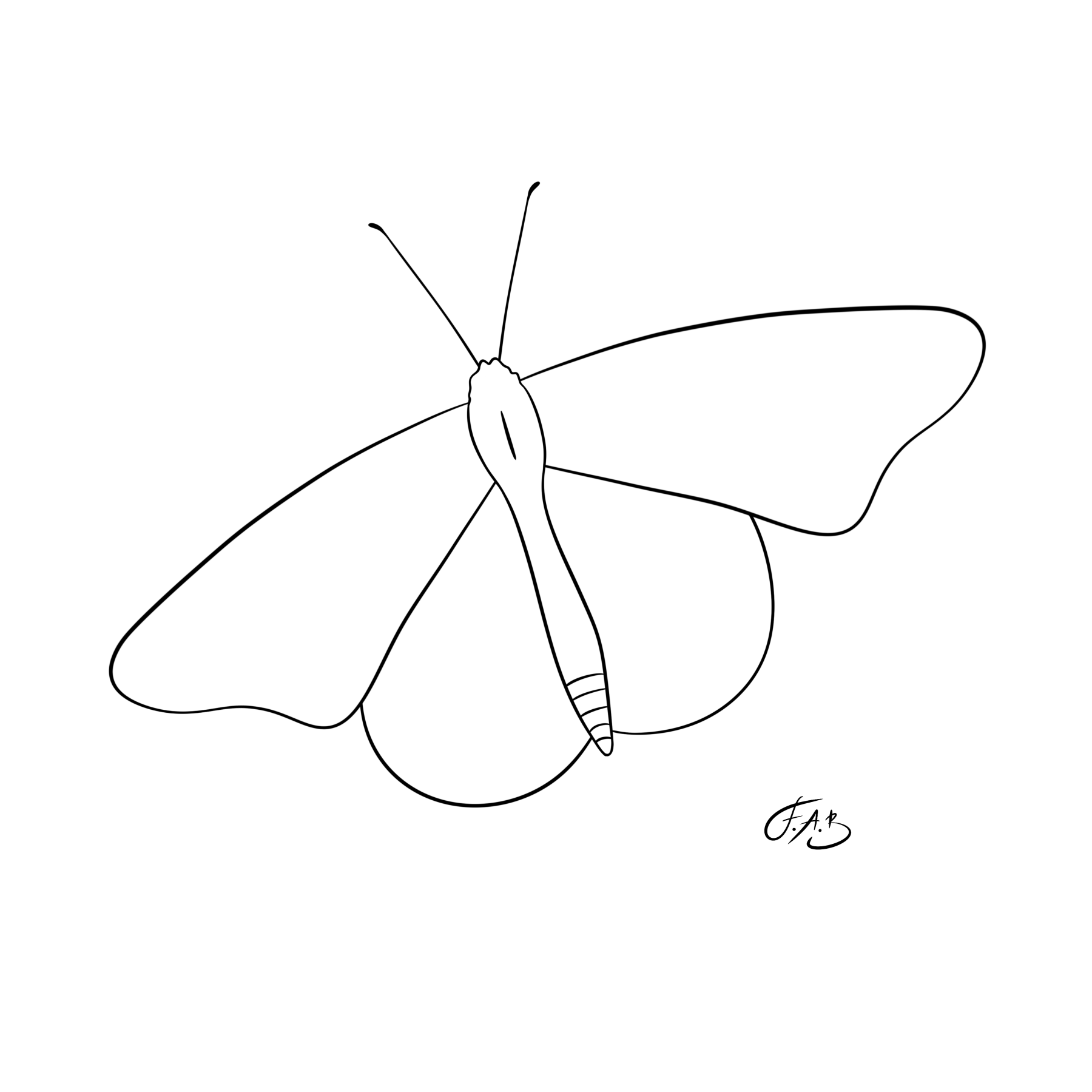 Monarch Butterfly — version 2